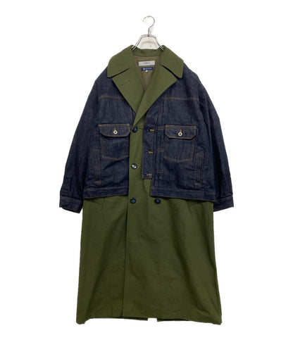 美品 FDMTL ファンダメンタル コート SECOND JACKET TRENCH COAT 日本製 メンズ SIZE 3