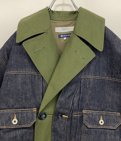 美品 FDMTL ファンダメンタル コート SECOND JACKET TRENCH COAT 日本製 メンズ SIZE 3
