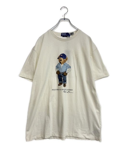 POLO RALPH LAUREN 半袖Ｔシャツ クラシック フィット POLO ベア ジャージー T ホワイト メンズ SIZE L ポロ・ラルフローレン