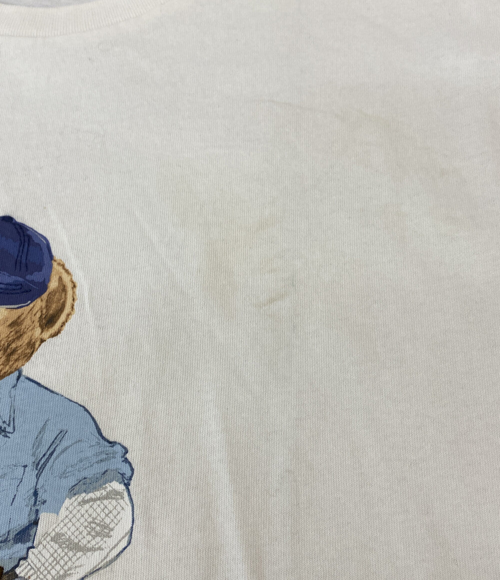 POLO RALPH LAUREN 半袖Ｔシャツ クラシック フィット POLO ベア ジャージー T ホワイト メンズ SIZE L ポロ・ラルフローレン