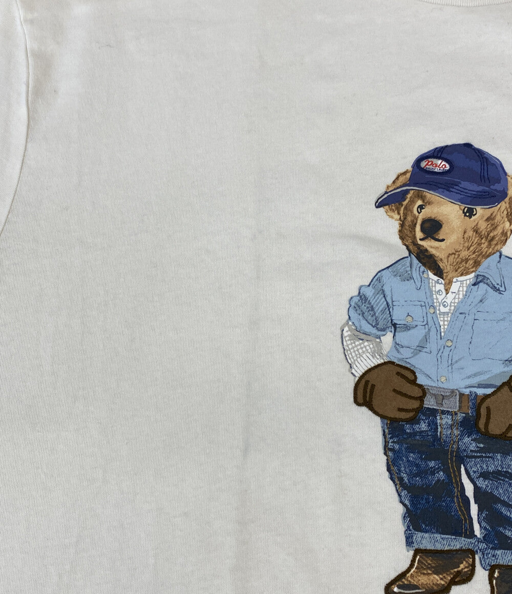 POLO RALPH LAUREN 半袖Ｔシャツ クラシック フィット POLO ベア ジャージー T ホワイト メンズ SIZE L ポロ・ラルフローレン