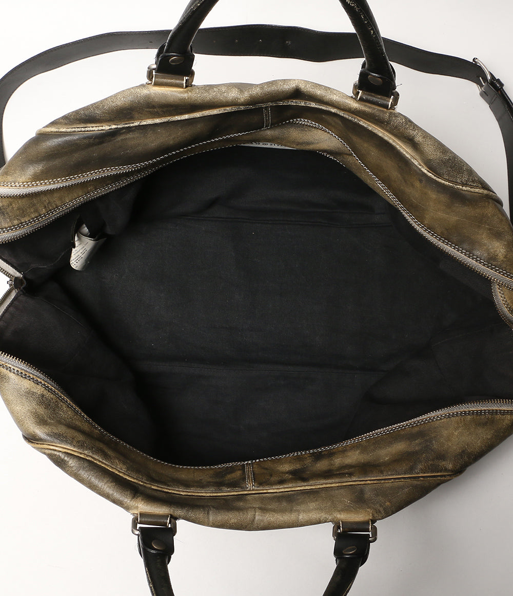 Maison Margiela ボストンバッグ レザー S35WI0061 SX8728 2014 メンズ