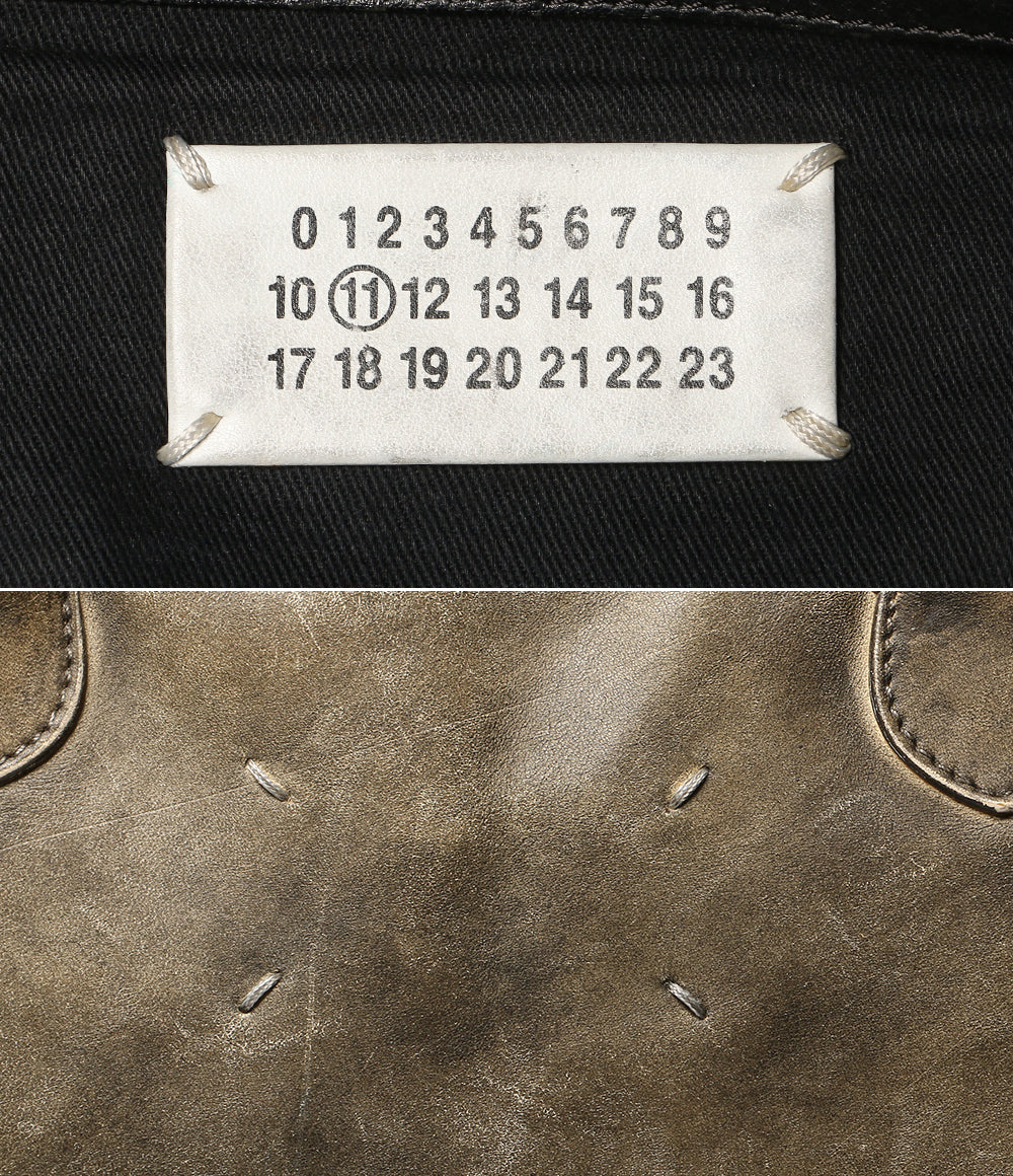 Maison Margiela ボストンバッグ レザー S35WI0061 SX8728 2014 メンズ メゾンマルジェラ