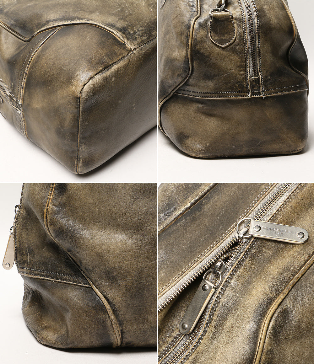 Maison Margiela ボストンバッグ レザー S35WI0061 SX8728 2014 メンズ