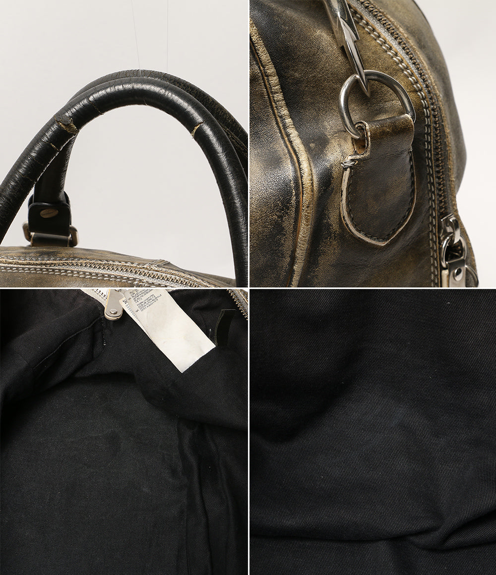 Maison Margiela ボストンバッグ レザー S35WI0061 SX8728 2014 メンズ メゾンマルジェラ