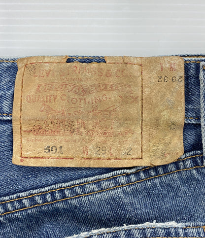 LEVI'S デニムパンツ USA製 97年製 501 ダメージ有 メンズ SIZE 29/32 リーバイス