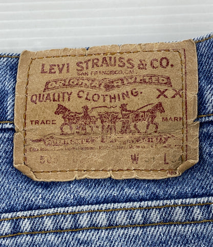 LEVI'S デニムパンツ 505 USA製 ブルー メンズ SIZE 31/34 リーバイス