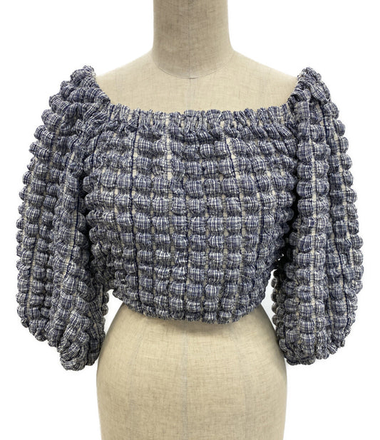美品 SeaRoomlynn シールーム・リン ポップワッフル バルーントップス 001050955 レディース SIZE FREE