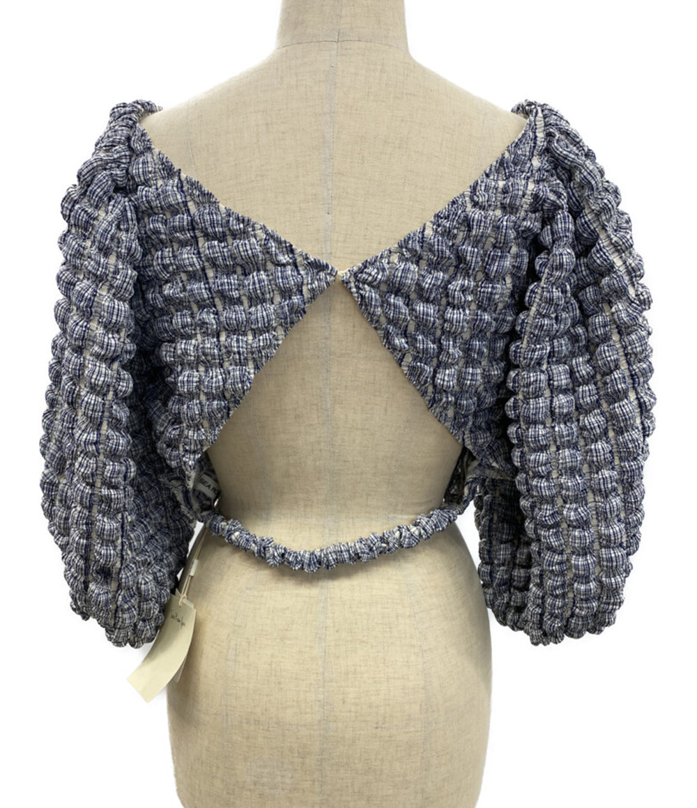 美品 SeaRoomlynn シールーム・リン ポップワッフル バルーントップス 001050955 レディース SIZE FREE