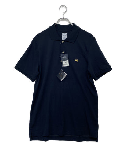 Brooks Brothers ポロシャツ スーピマコットン ストレッチピケ ポロシャツ SLIM FIT NAVY メンズ SIZE L ブルックスブラザーズ