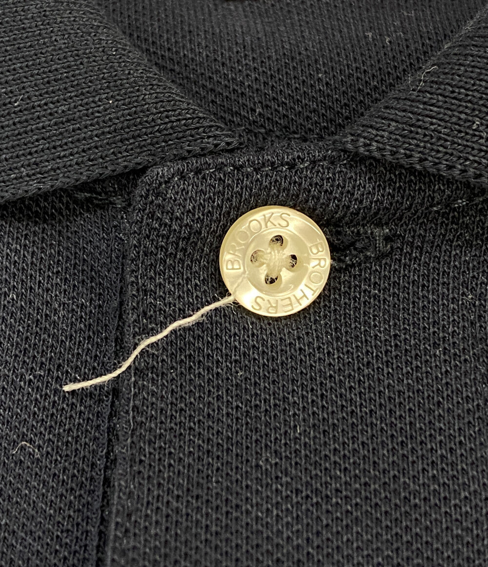 Brooks Brothers ポロシャツ スーピマコットン ストレッチピケ ポロシャツ SLIM FIT NAVY メンズ SIZE L ブルックスブラザーズ