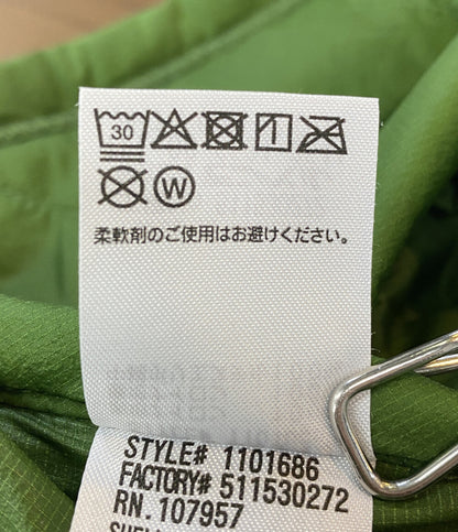 美品 mont-bell EXライト サーマラップパーカ グリーン メンズ SIZE S モンベル