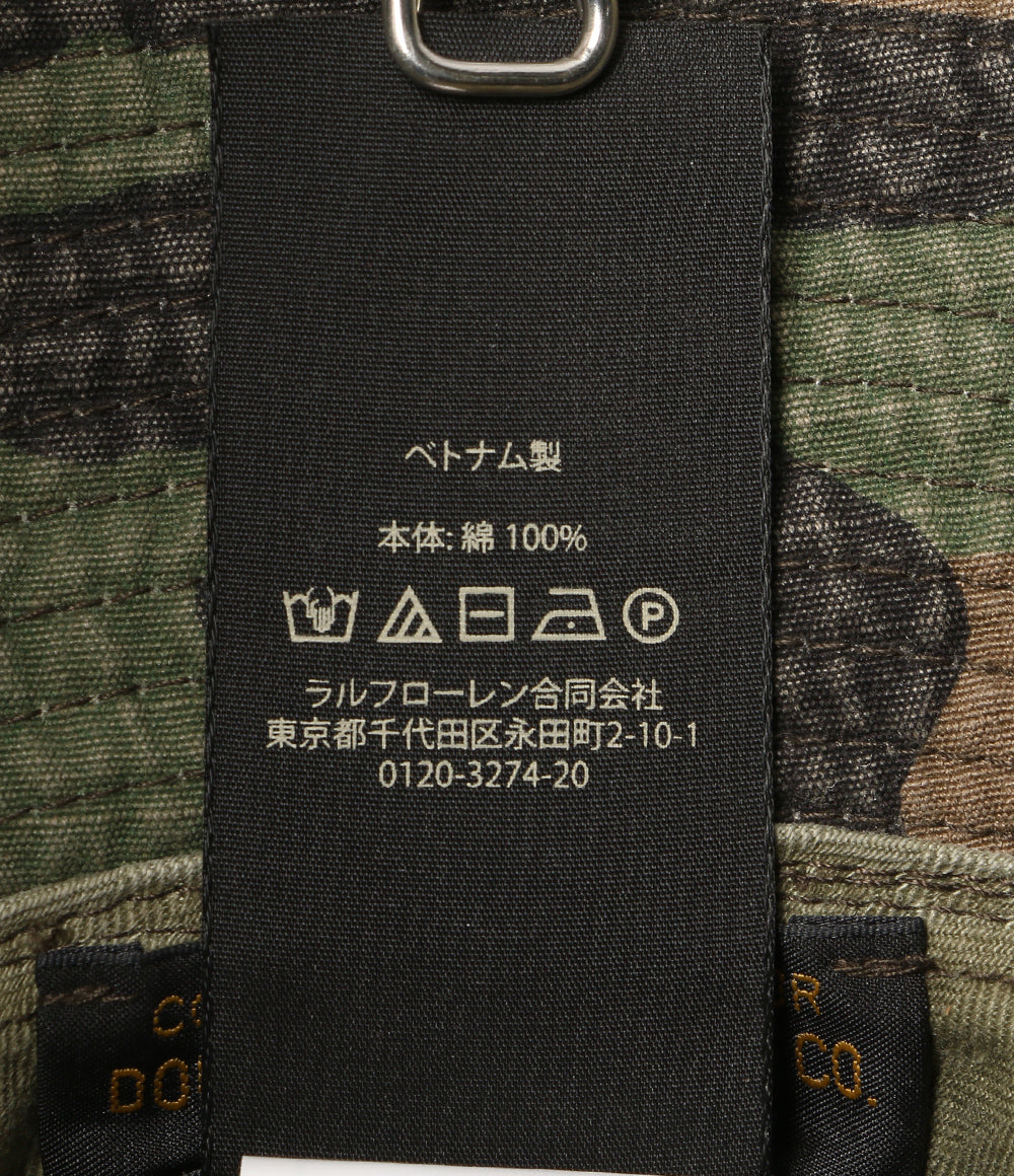 美品 RRL リミテッドエディション カモ バケット ハット 迷彩柄 782P05157001 メンズ SIZE 59cm ダブルアールエル