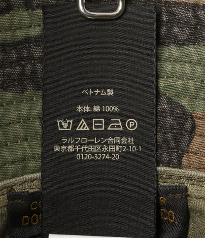 美品 RRL リミテッドエディション カモ バケット ハット 迷彩柄 782P05157001 メンズ SIZE 59cm ダブルアールエル