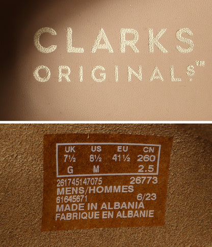 Clarks ワラビーブーツ WALLABEE MID GREEN メンズ SIZE UK7.5 クラークス