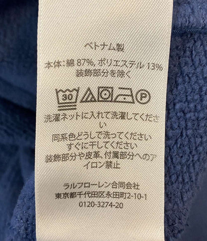 美品 POLO RALPH LAUREN スウェット ヴィンテージフィット フリース ポケット ハーフジップ メンズ SIZE L ポロ・ラルフローレン