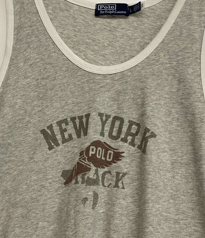 POLO RALPH LAUREN タンクトップ SLUB JERSEY GRAPHIC TANK ウイングフット メンズ SIZE L ポロ・ラルフローレン
