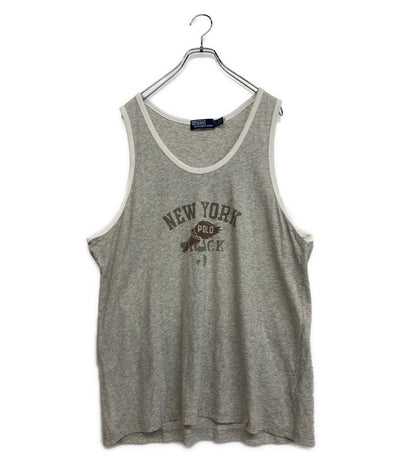 POLO RALPH LAUREN タンクトップ SLUB JERSEY GRAPHIC TANK ウイングフット メンズ SIZE L ポロ・ラルフローレン