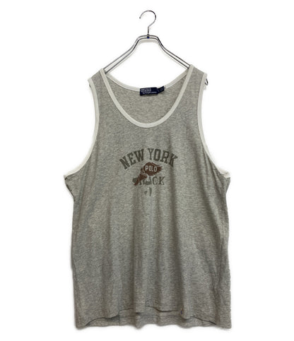 POLO RALPH LAUREN タンクトップ SLUB JERSEY GRAPHIC TANK ウイングフット メンズ SIZE L ポロ・ラルフローレン