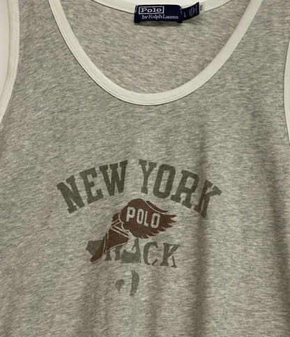 POLO RALPH LAUREN タンクトップ SLUB JERSEY GRAPHIC TANK ウイングフット メンズ SIZE L ポロ・ラルフローレン