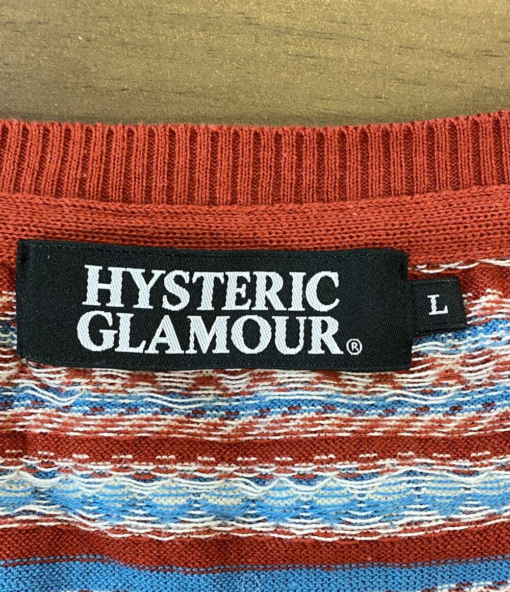 HYSTERIC GLAMOUR ベスト HH 0233NV01 メンズ SIZE L ヒステリックグラマー