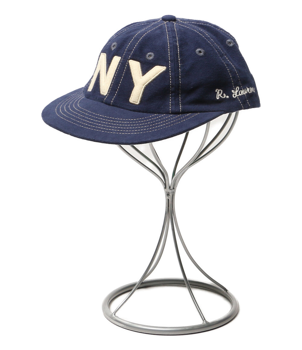美品 POLO RALPH LAUREN ブラッシュド シャモア ボールキャップ