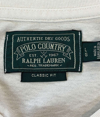 美品 POLO RALPH LAUREN 半袖Ｔシャツ POLO COUNTRY CLASSIC FIT ジャージー メンズ SIZE L ポロ・ラルフローレン
