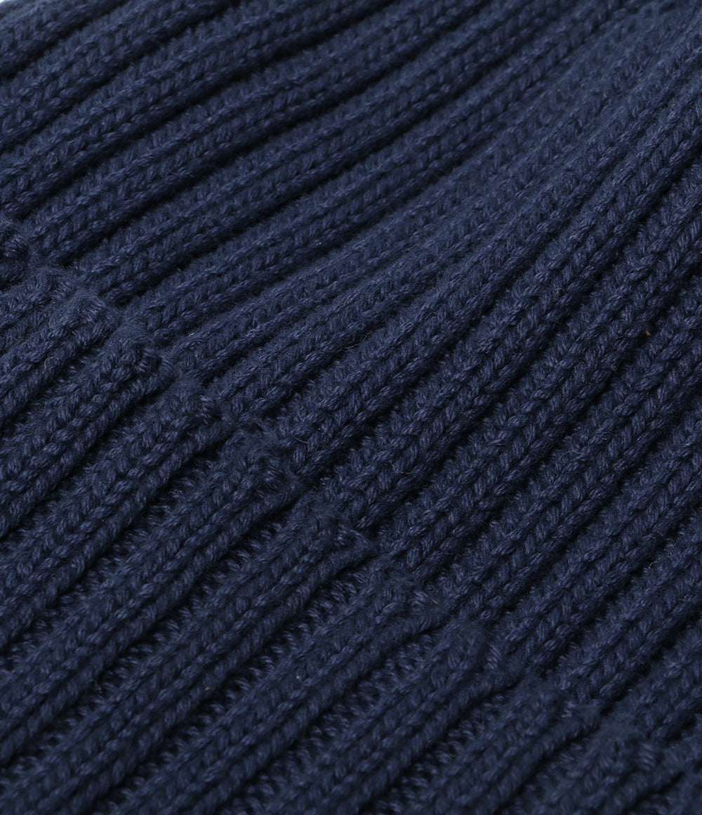KAPITAL ニット帽 ハンドニット ネイビー K1609KN542 レディース キャピタル