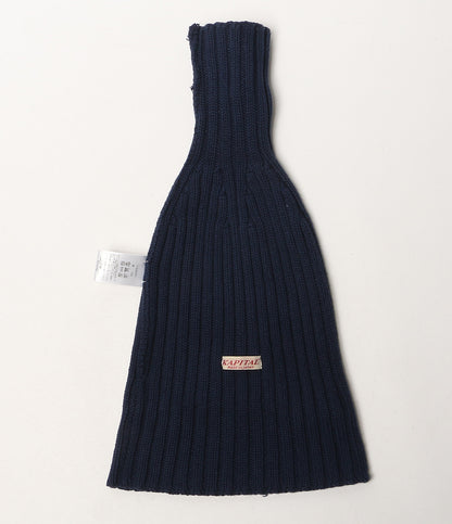 KAPITAL ニット帽 ハンドニット ネイビー K1609KN542 レディース キャピタル