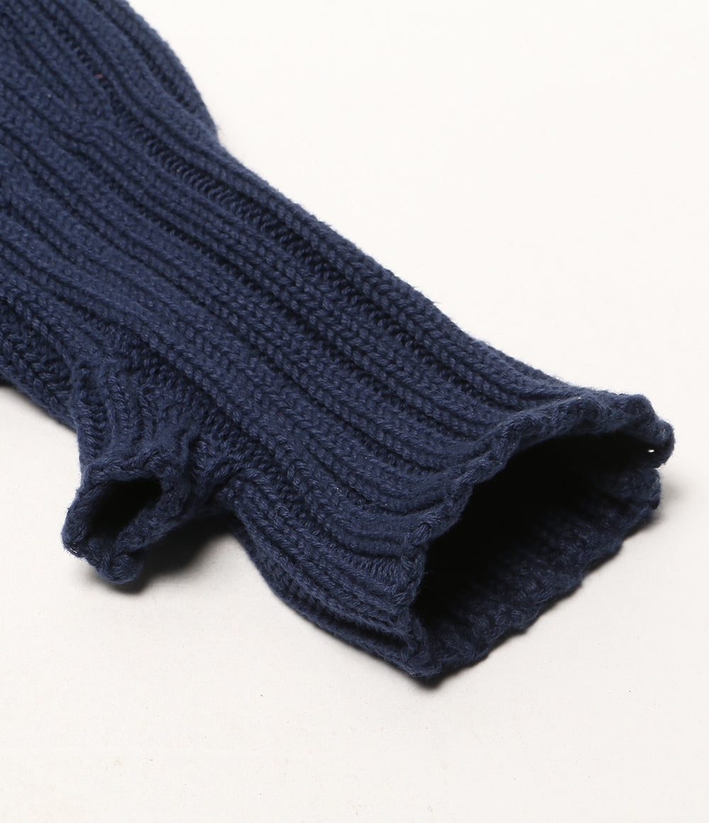 KAPITAL ニット帽 ハンドニット ネイビー K1609KN542 レディース