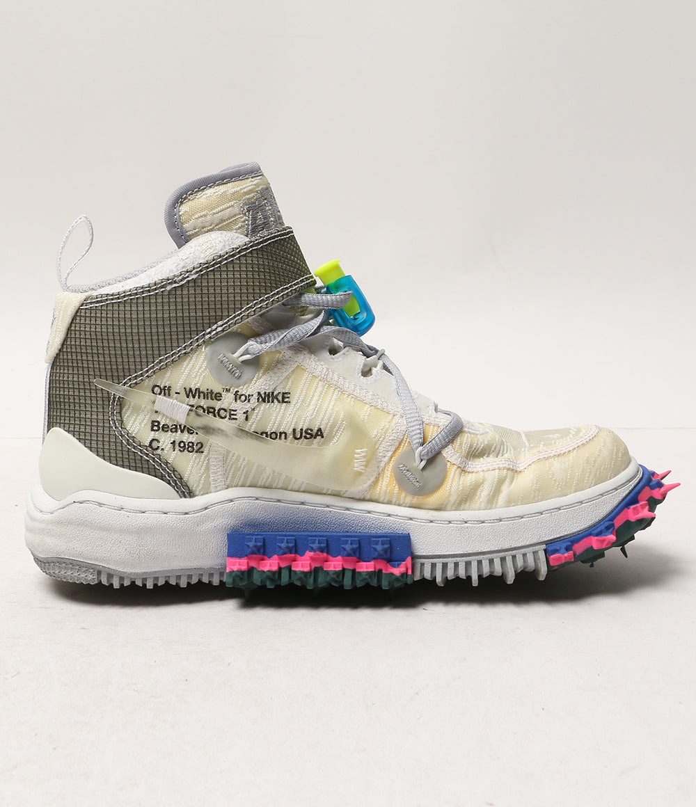 NIKE × Off-White オフホワイト スニーカー Off-White AIR FORCE 1 DO6290-100 レディース SIZE 23.5cm ナイキ
