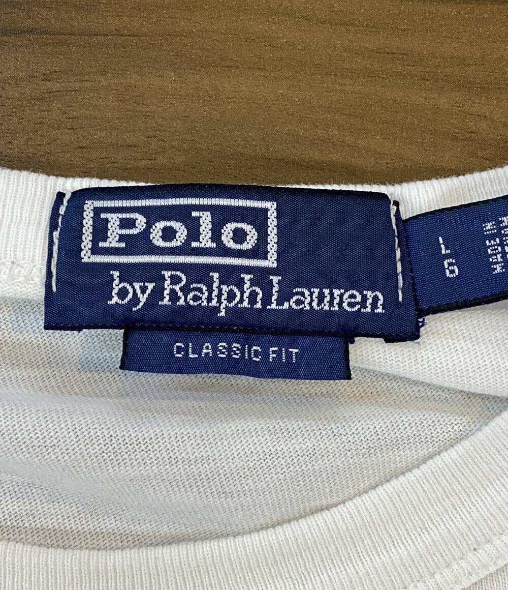 POLO RALPH LAUREN 半袖Tシャツ CLASSIC FIT JERSEY GRAPHIC T NAVY YARD メンズ SIZE L ポロ・ラルフローレン