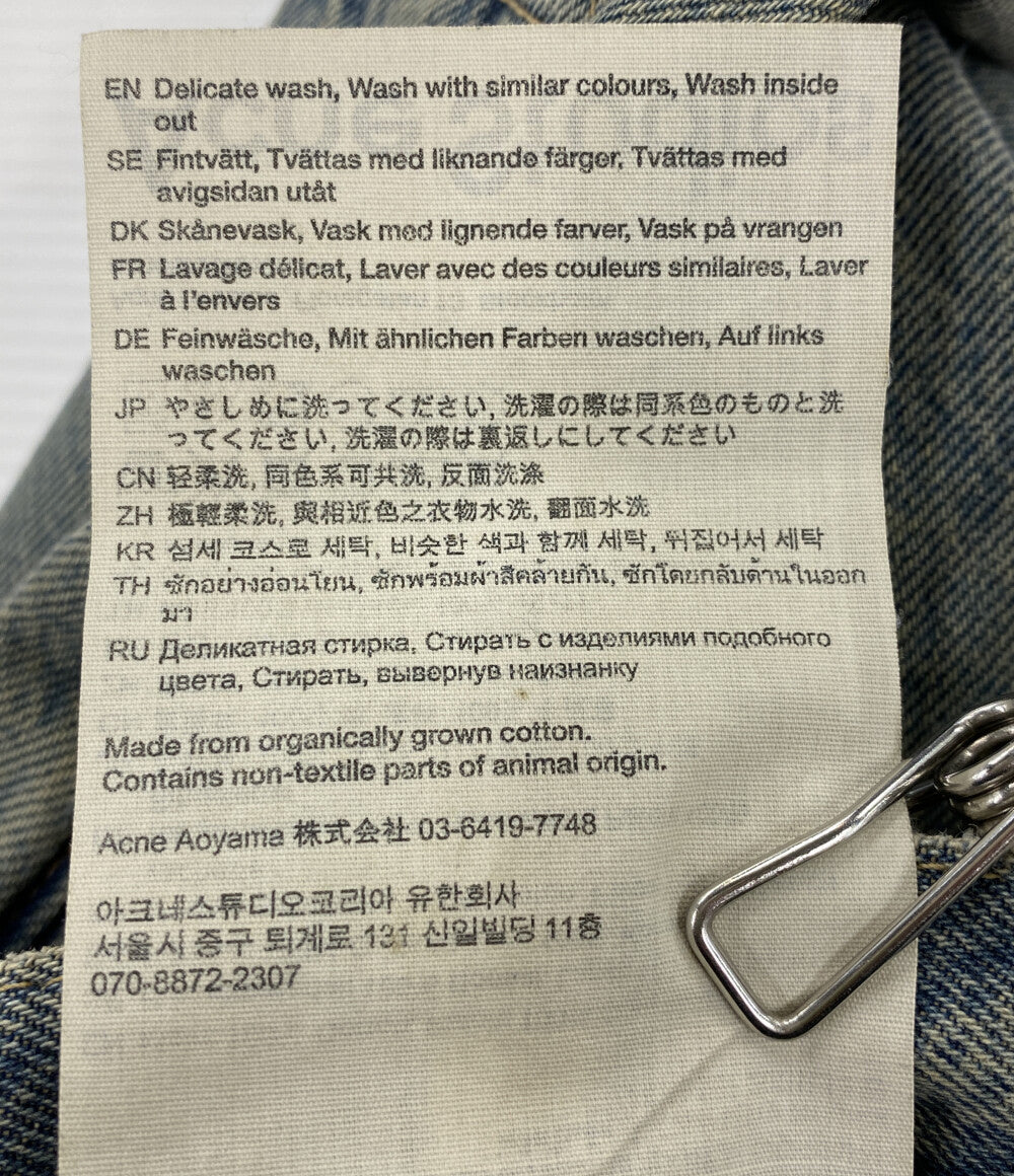 ACNE STUDIOS デニムパンツ Delta ルーズフィット B00338 2021 インディゴ メンズ SIZE 29/32 アクネストゥディオズ
