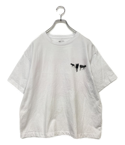 MID NIGHT PIZZA CLUB ミッドナイト・ピッツァ・クラブ 半袖Ｔシャツ PARCO CLUB グラフィック ホワイト メンズ SIZE S