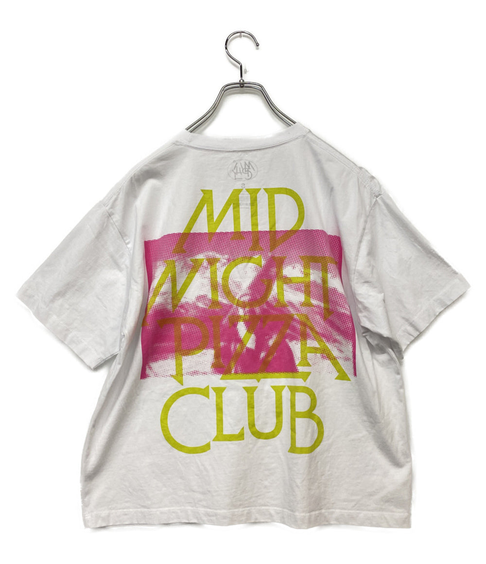 MID NIGHT PIZZA CLUB ミッドナイト・ピッツァ・クラブ 半袖Ｔシャツ PARCO CLUB グラフィック ホワイト メンズ SIZE S