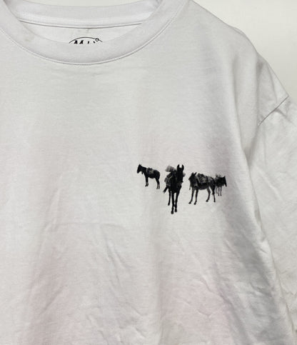 MID NIGHT PIZZA CLUB ミッドナイト・ピッツァ・クラブ 半袖Ｔシャツ PARCO CLUB グラフィック ホワイト メンズ SIZE S