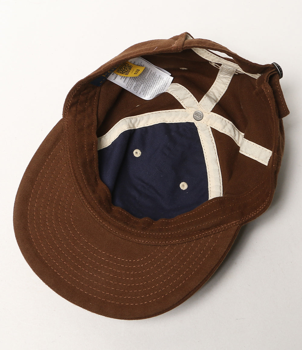 POLO RALPH LAUREN フェルトパッチ シャモア ボール キャップ ブラウン メンズ SIZE O/S ポロ・ラルフローレン