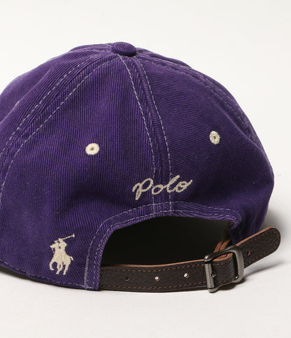 POLO RALPH LAUREN ウォッシュド ツイル ボール キャップ パープル メンズ SIZE O/S ポロ・ラルフローレン