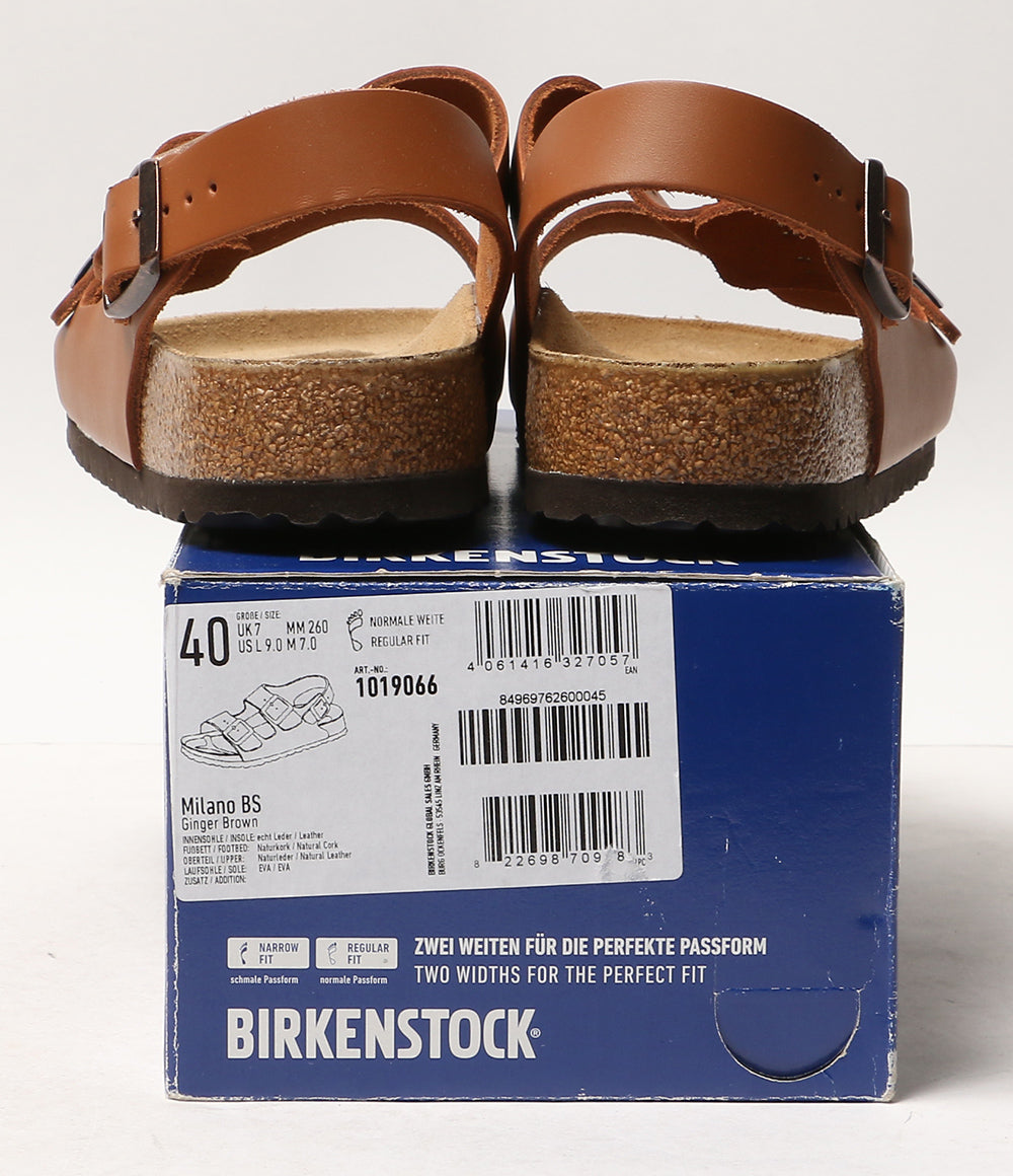 BIRKENSTOCK サンダル MILANO BS メンズ SIZE 40 ビルケンシュトック