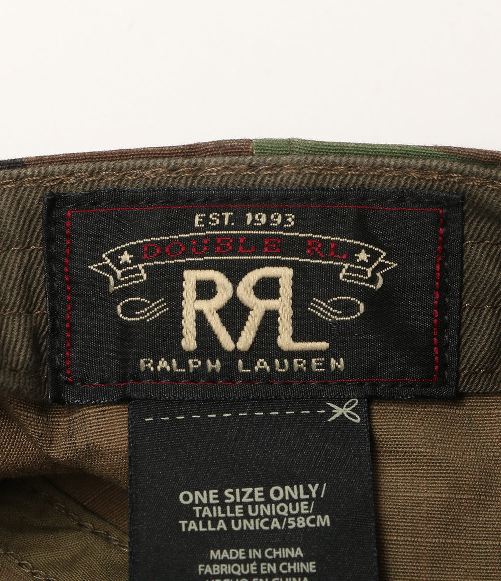 RRL RALPH LAUREN ウィングロゴ カモ ボールキャップ メンズ SIZE O/S ダブルアールエル