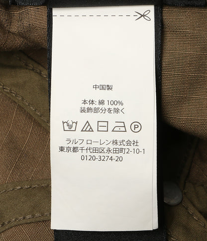 RRL RALPH LAUREN ウィングロゴ カモ ボールキャップ メンズ SIZE O/S ダブルアールエル