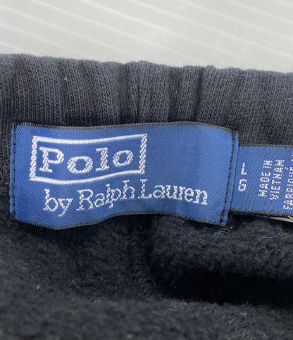 美品 POLO RALPH LAUREN パンツ フリース スウェット ブラック メンズ SIZE L ポロ・ラルフローレン