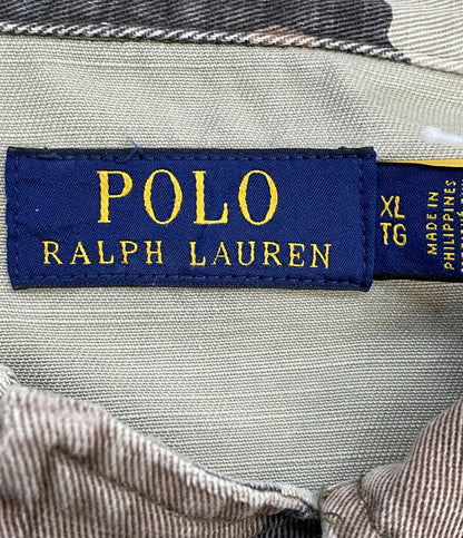 美品 POLO RALPH LAUREN ジャケット M-43 カモフラ ミリタリー メンズ SIZE XL ポロ・ラルフローレン