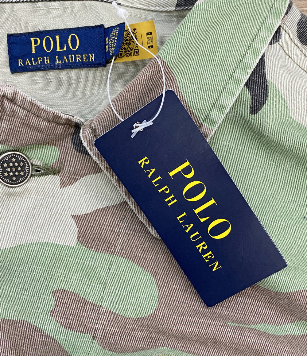 美品 POLO RALPH LAUREN ジャケット M-43 カモフラ ミリタリー メンズ SIZE XL ポロ・ラルフローレン