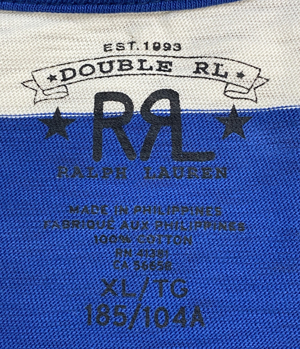 RRL RALPH LAUREN ジャージーポケットTシャツ ボーダー メンズ SIZE XL ダブルアールエル