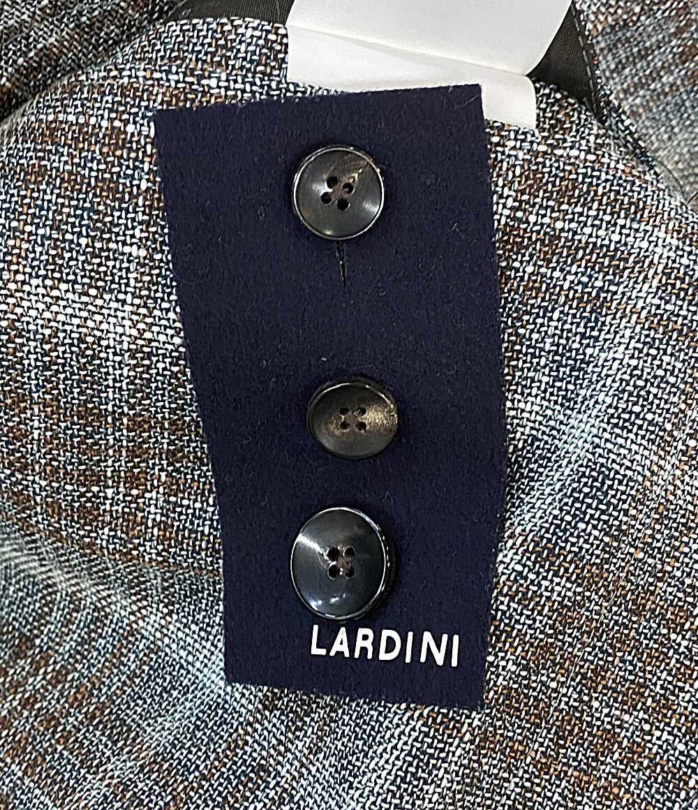 LARDINI テーラードジャケット チェック JM0526AQ メンズ SIZE 52 ラルディーニ