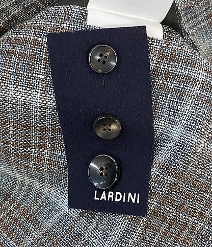 LARDINI テーラードジャケット チェック JM0526AQ メンズ SIZE 52 ラルディーニ