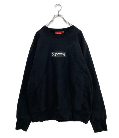 Supreme スウェット BOX LOGO CREWNECK BLK CANADA製 メンズ SIZE L シュプリーム