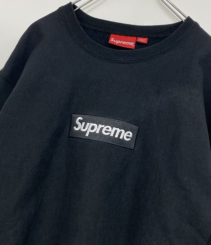 Supreme スウェット BOX LOGO CREWNECK BLK CANADA製 メンズ SIZE L シュプリーム