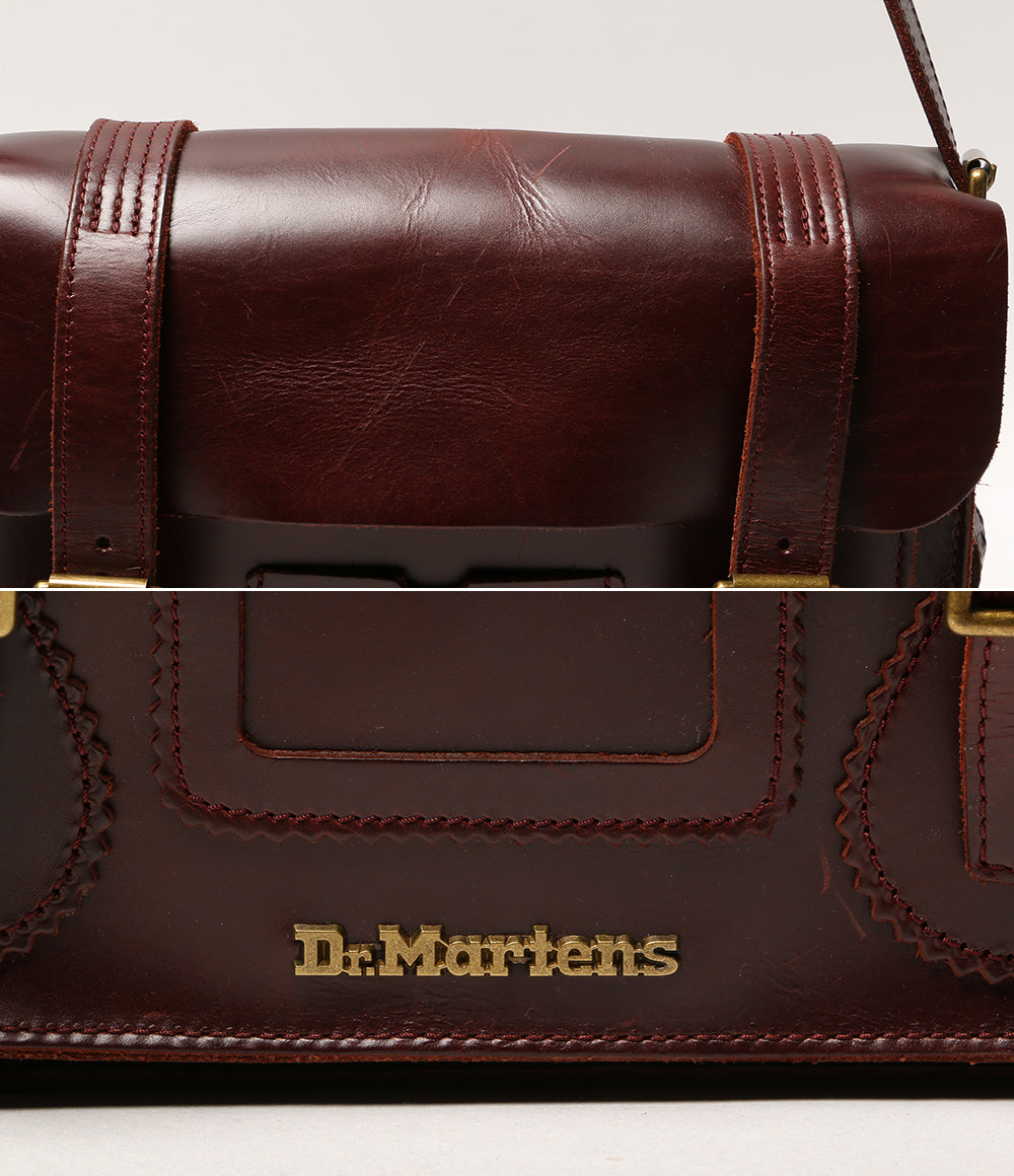 Dr.Martens ショルダーバッグ サッチェルバック ブラウン レディース ドクターマーチン